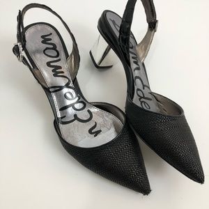 Sam Edelman “ CAROL “ Black  Pointed Shoes 7 1/2